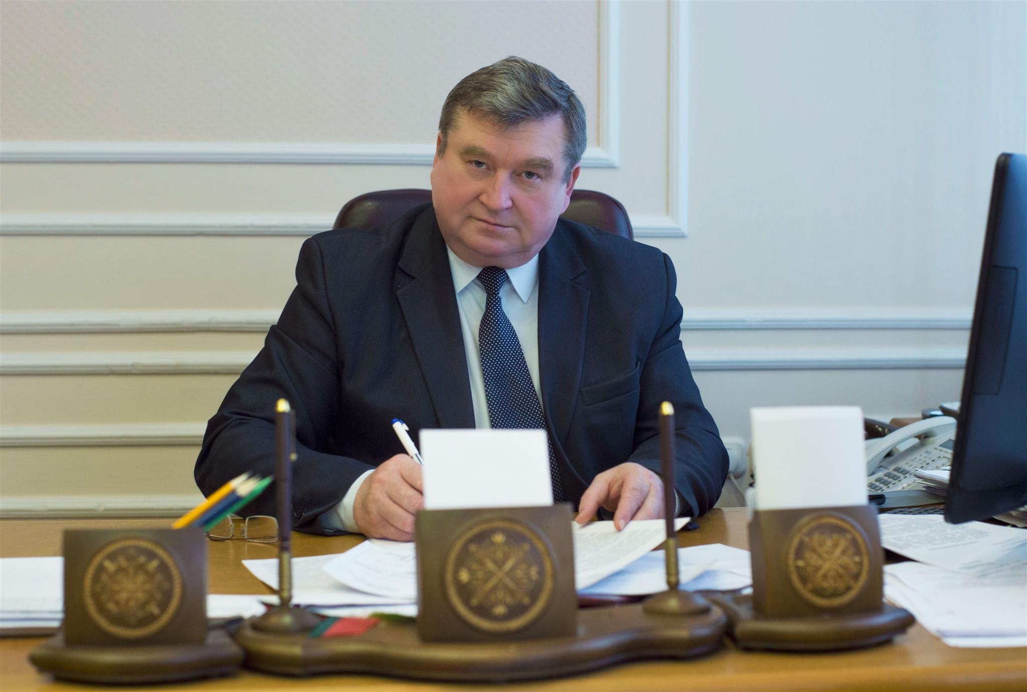 Поздравление с Новым 2018 годом от генерального директора ГПО "Белтопгаз" Рудинского Л.И.